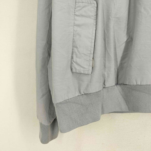 ランズエンド LANDS END 80-90S 三角タグ ナイロン混 ポリ リブ アノラックパーカ メンズ import:XL