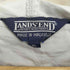 ランズエンド LANDS END 80-90S 三角タグ ナイロン混 ポリ リブ アノラックパーカ メンズ import:XL
