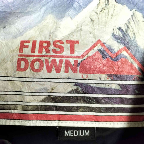 ファーストダウン FIRST DOWN パネルショートダウン メンズ JPN:M