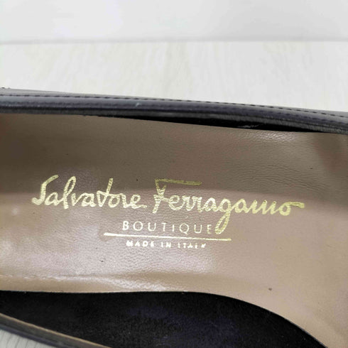 サルヴァトーレフェラガモ Salvatore Ferragamo レザーパンプス レディース US:7