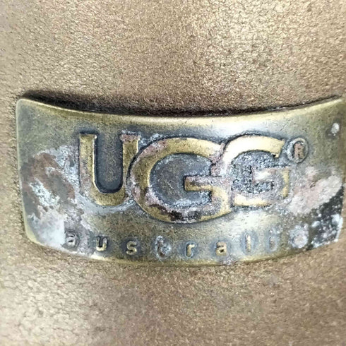 アグ UGG Bronze Metallic Ribbon Boots ブロンズ メタリック リボン ブーツ レディース 25