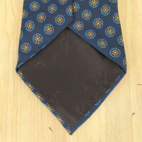 バーバリーズ BURBERRYS 総柄シルクワイドタイ メンズ