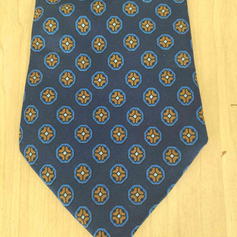 バーバリーズ BURBERRYS 総柄シルクワイドタイ メンズ