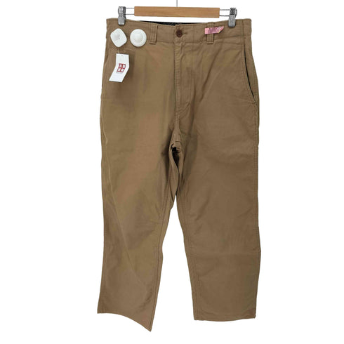 コムデギャルソンオム COMME des GARCONS HOMME ウエスト裏チェック柄 ワイドチノパンツ メンズ JPN:L