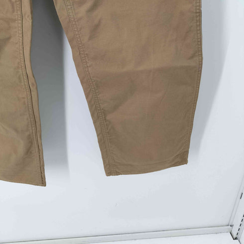 コムデギャルソンオム COMME des GARCONS HOMME ウエスト裏チェック柄 ワイドチノパンツ メンズ JPN:L