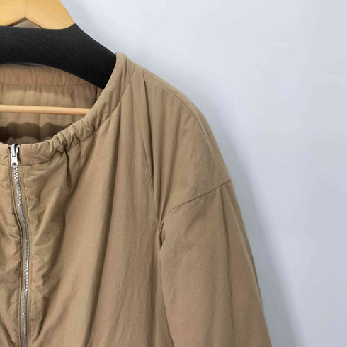 マカフィー MACPHEE コットンタイプライター ノーカラーコート レディース JPN:XL
