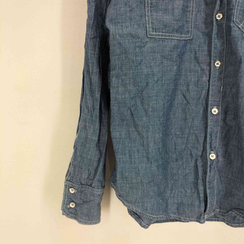 ラグアンドボーン rag&bone USA製 デニム L/S シャツ メンズ import:M