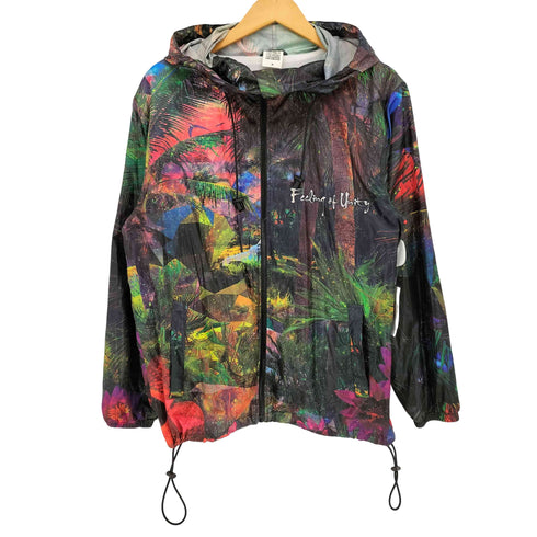 FEAR AND LOATHING IN LAS VEGAS 総柄 ジップアップ フーディ ジャケット メンズ import:M