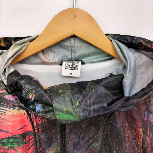 FEAR AND LOATHING IN LAS VEGAS 総柄 ジップアップ フーディ ジャケット メンズ import:M