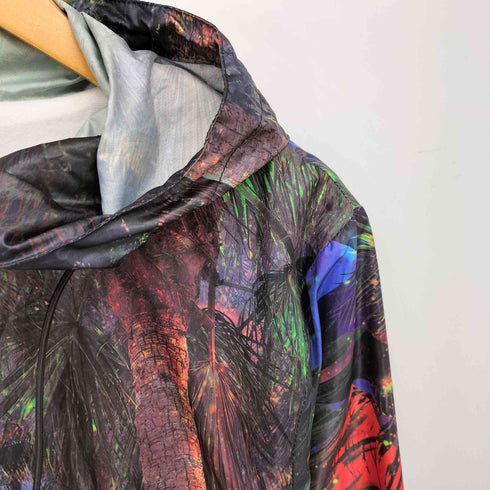 FEAR AND LOATHING IN LAS VEGAS 総柄 ジップアップ フーディ ジャケット メンズ import:M