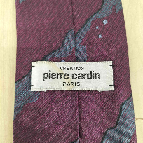 ピエールカルダン pierre cardin 総柄シルクネクタイ メンズ