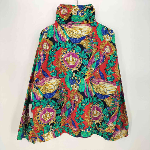 EVR 総柄 ジップアップ ジャケット メンズ import:XL