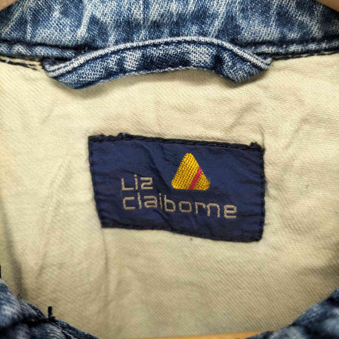 リズ クレイボーン LIZ Claiborne デニムブルゾンジャケット レディース M