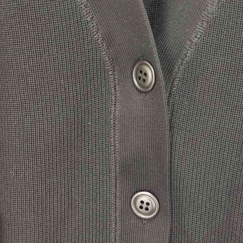 スピックアンドスパン Spick and Span 片畔ニットカーディガン レディース