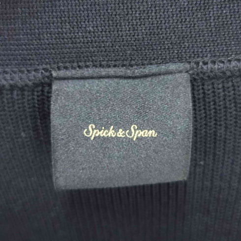スピックアンドスパン Spick and Span 片畔ニットカーディガン レディース
