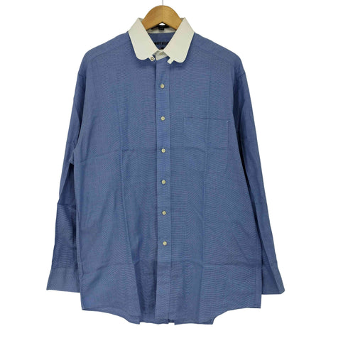 トミーヒルフィガー TOMMY HILFIGER ロングスリーブ シャンブレー シャツ メンズ 32-33