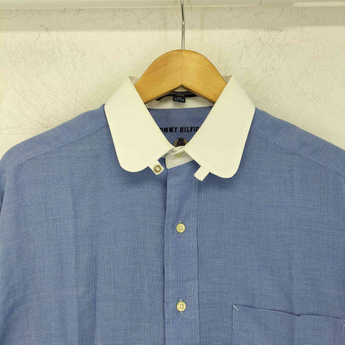 トミーヒルフィガー TOMMY HILFIGER ロングスリーブ シャンブレー シャツ メンズ 32-33
