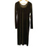 yae 2way Uneck velours long dress レディース 36