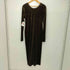 yae 2way Uneck velours long dress レディース 36