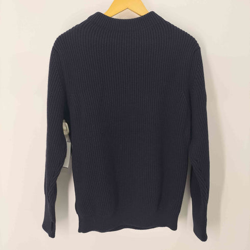アンデルセンアンデルセン ANDERSEN-ANDERSEN NAVY SYMMETRICAL CREWNECK メンズ M