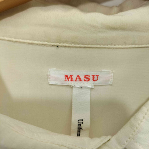 エムエーエスユー MASU 19AW LAYERED SILK SHIRTS メンズ