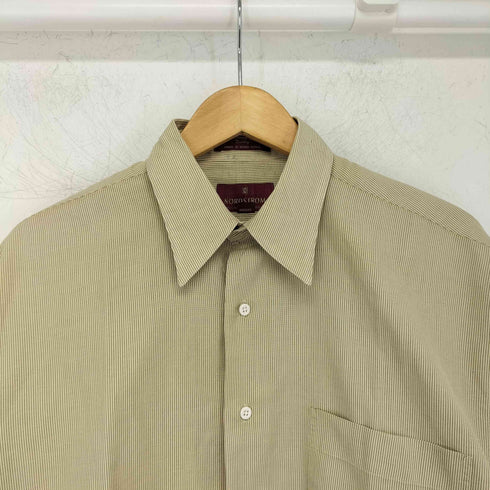 norgstrom ストライプ ロングスリーブ コットン シャツ メンズ 15-32