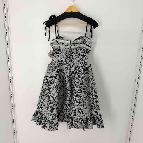 Group of Universe ジャガード 花柄 レース フリル ワンピース / ドレス レディース JPN:M