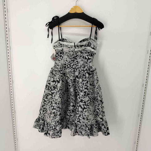 Group of Universe ジャガード 花柄 レース フリル ワンピース / ドレス レディース JPN:M