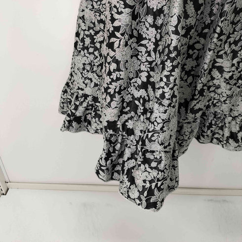 Group of Universe ジャガード 花柄 レース フリル ワンピース / ドレス レディース JPN:M