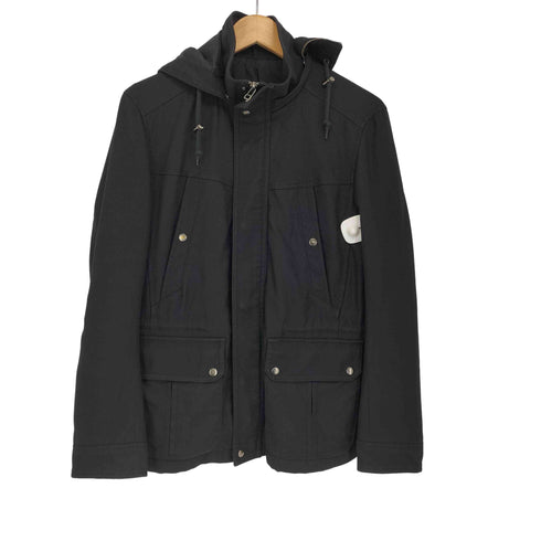 ジュンメン JUN MEN Zipper Biker Jacket フード付き ジップアップ バイカージャケット メンズ JPN:S