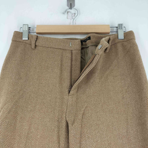 ラルフローレン アールエル RALPH RL LAUREN 90-00s ウール混ヘリンボーンノータックスラックスパンツ メンズ 13