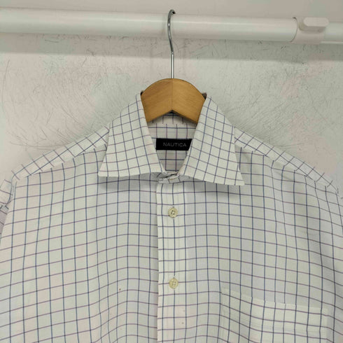 ノーティカ NAUTICA チェック シャツ メンズ 32-33