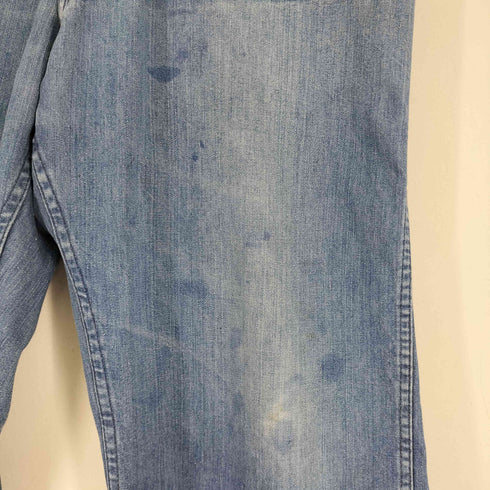 ユーエスネイビー U.S.NAVY 70-80S デニムフレアセーラーパンツ カムロック式IDEALジップ メンズ 38r