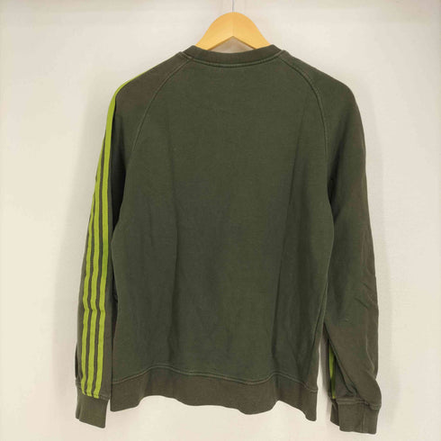 アディダス adidas ビックロゴプリント スリーライン スウェット レディース JPN:L