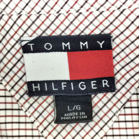 トミーヒルフィガー TOMMY HILFIGER L/S ボタンダウンチェックシャツ メンズ JPN:L