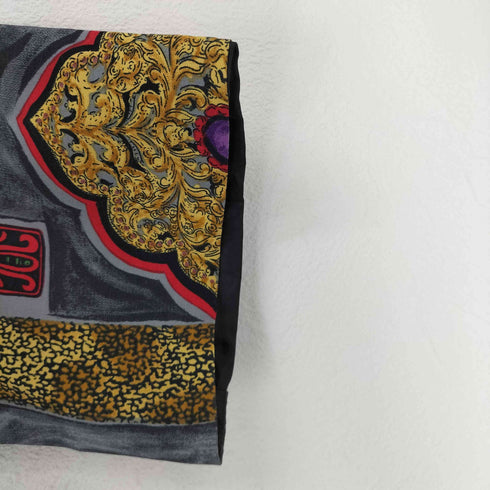 KENSINGTON SQUARE USA製 総柄1Bテーラードジャケット レディース