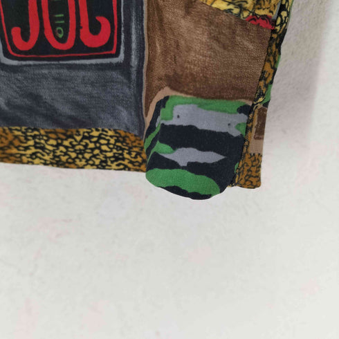 KENSINGTON SQUARE USA製 総柄1Bテーラードジャケット レディース