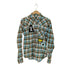WONDER EIGHT ワッペンデザインL/S ネルシャツ Y2K メンズ M