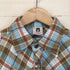 WONDER EIGHT ワッペンデザインL/S ネルシャツ Y2K メンズ M
