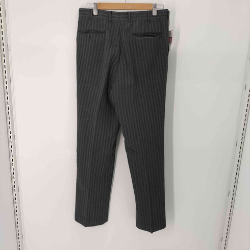 ストライプ 2タック ワイドスラックス メンズ 85