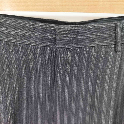 ストライプ 2タック ワイドスラックス メンズ 85