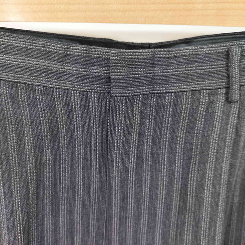 ストライプ 2タック ワイドスラックス メンズ 85