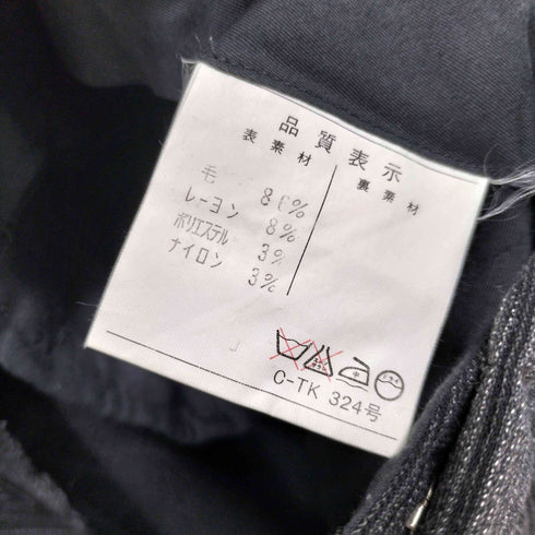 ストライプ 2タック ワイドスラックス メンズ 85