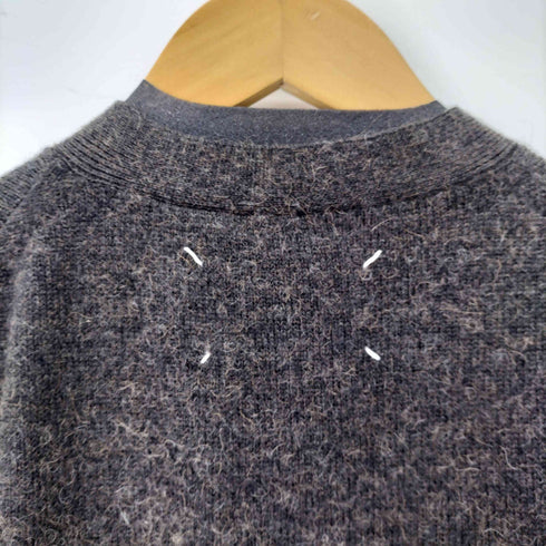 メゾンマルタンマルジェラ Maison Martin Margiela エルボーパッチウールカーディガン メンズ 1