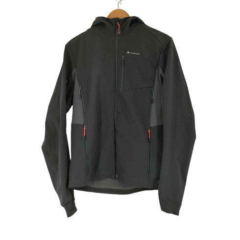 QUECHUA ストレッチシェルジップアップパーカー レディース import:M