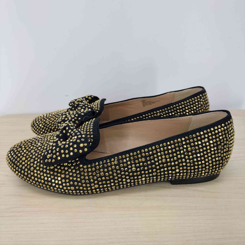 スティーブマデン STEVE MADDEN ストーン 装飾 リボン フラット シューズ レディース 6.5M