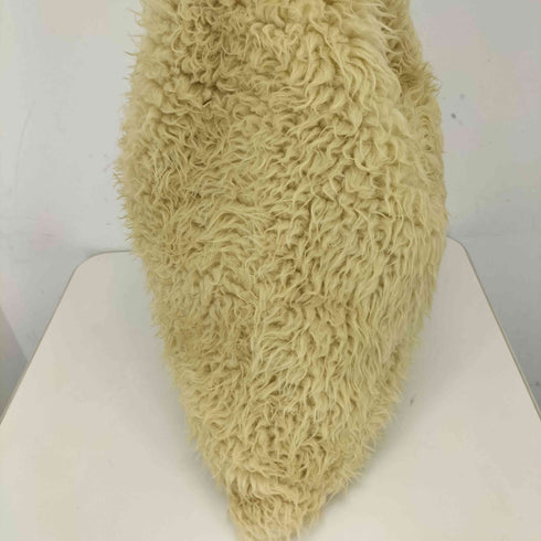 エムエムシックスメゾンマルジェラ MM6 Maison Margiela フェイクファー トライアングルバッグ レディース