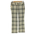 バーバリーブルーレーベル BURBERRY BLUE LABEL チェック柄ストレートパンツ レディース 35