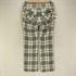 バーバリーブルーレーベル BURBERRY BLUE LABEL チェック柄ストレートパンツ レディース 35