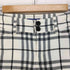 バーバリーブルーレーベル BURBERRY BLUE LABEL チェック柄ストレートパンツ レディース 35